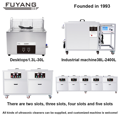 quality 61L 264L 560L 960L 2400L 40KHz पूर्ण रेंज स्टेनलेस स्टील बड़े औद्योगिक अल्ट्रासोनिक क्लीनर factory
