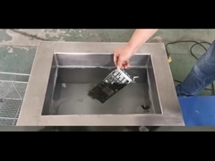 SUS304 अनुकूलन योग्य औद्योगिक अल्ट्रासोनिक क्लीनर