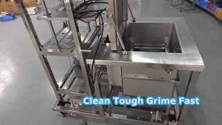 38L स्टेनलेस स्टील अल्ट्रासोनिक सफाई का परिचय दें